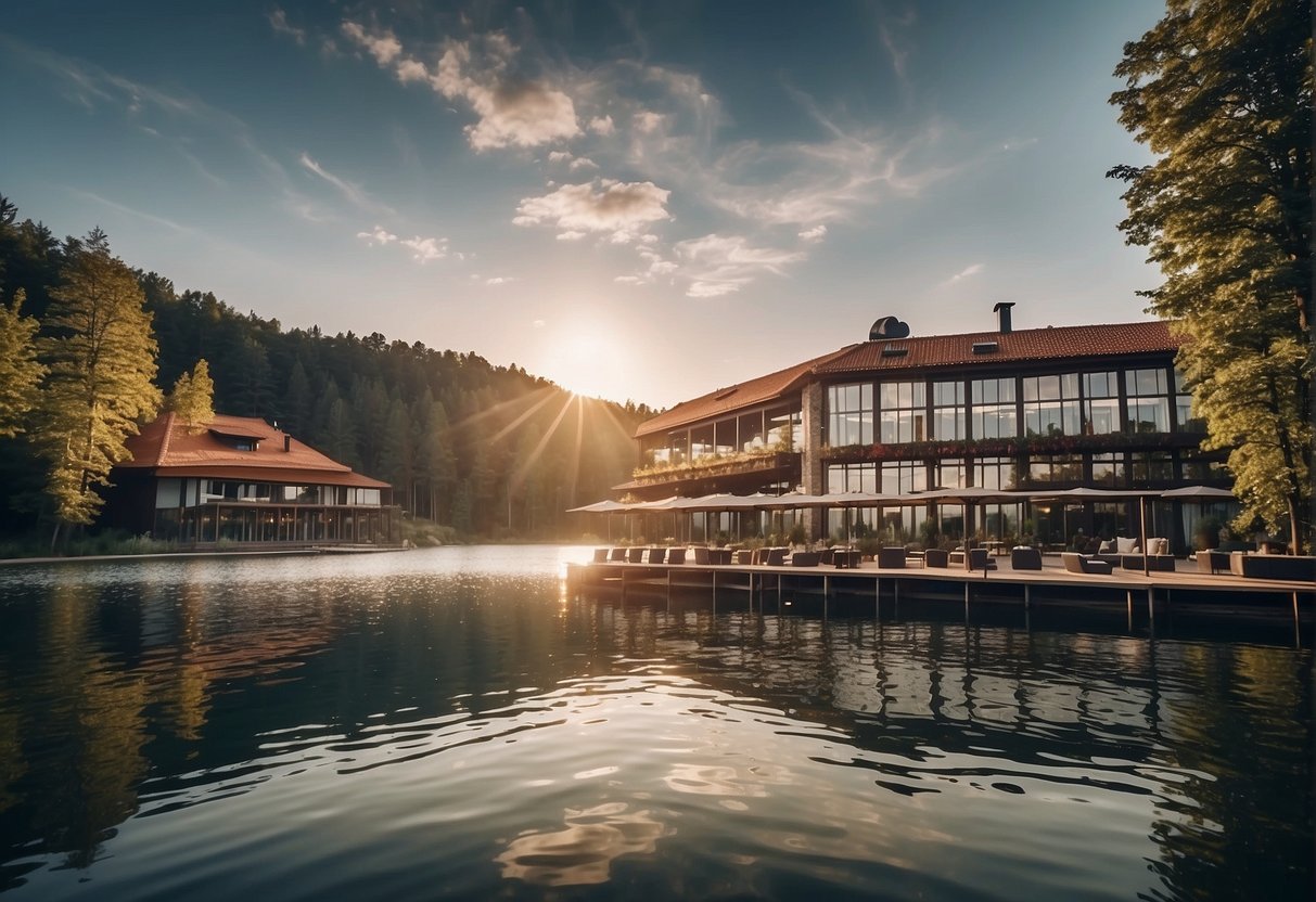 A serene lakeside spa hotel in Lubusz, with glowing customer reviews