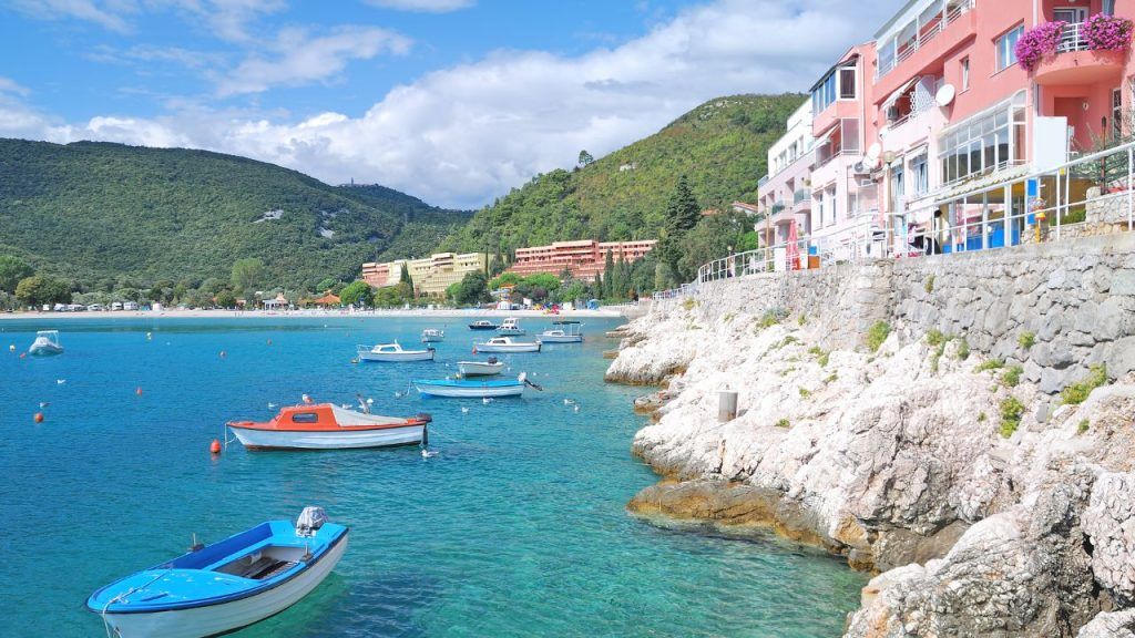 widok na wybrzeże Istrii