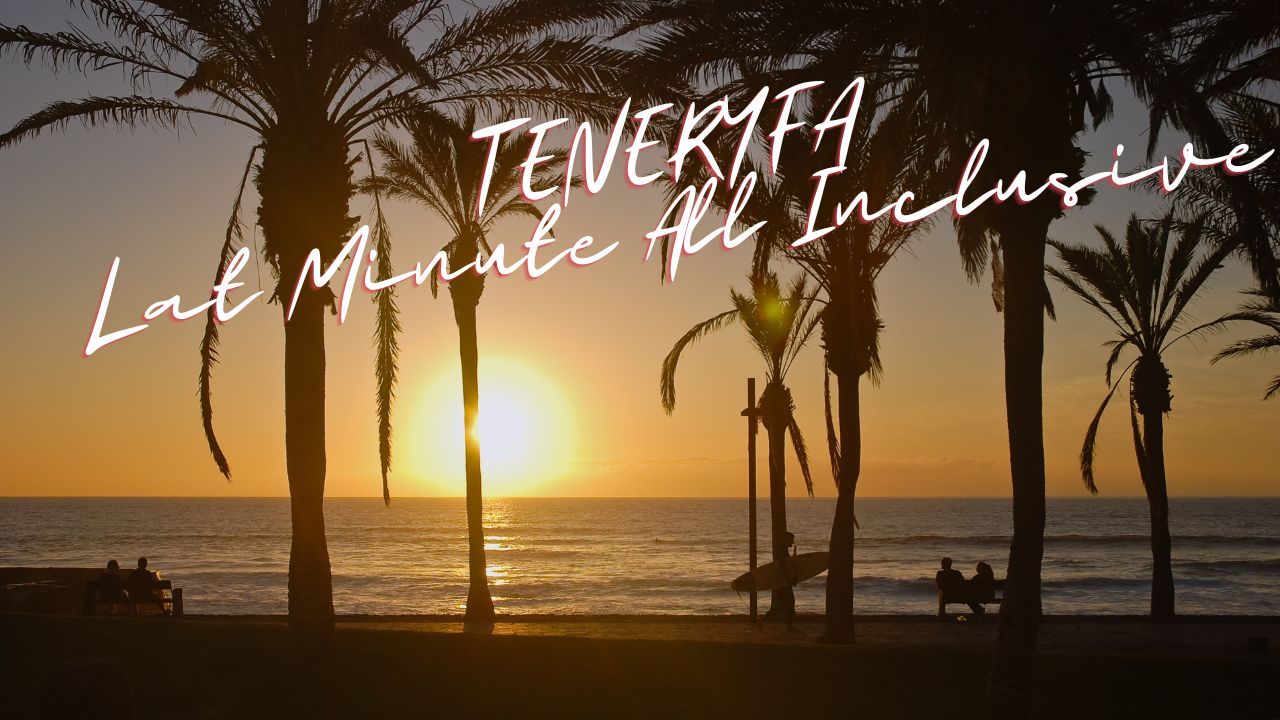 Teneryfa - widok na morze o zachodzie słońca